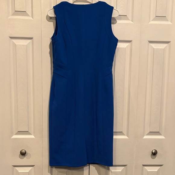 Vince Camuto Royal Blue Midi Dress - Picture 7 of 8